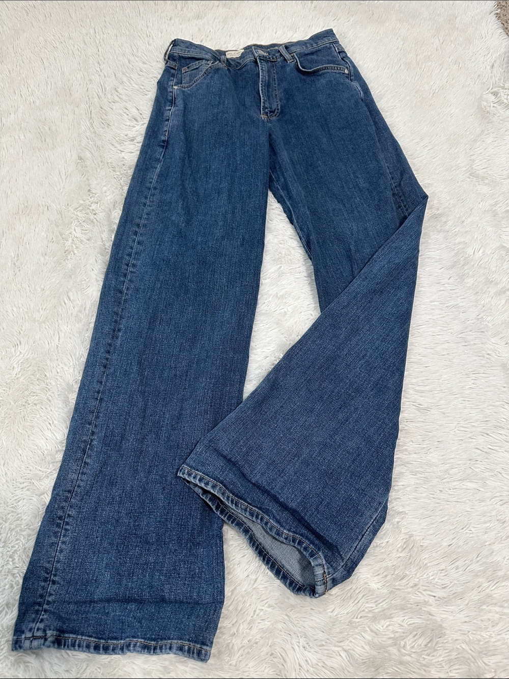 🧁 Pilcro High Rise Wide Leg Jeans